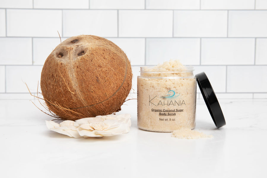 Organic Coconut Sugar Body Scrub - Kahania Natural