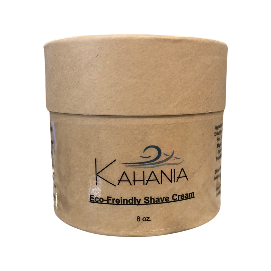 Eco-Friendly Shave Cream - Ingredients matter -All Natural no damaging synthetic chemicals in eco-friendly biodegradable & compostable packaging | Safe for you and the environment and designed to banish razor burn and combat the most stubborn hair