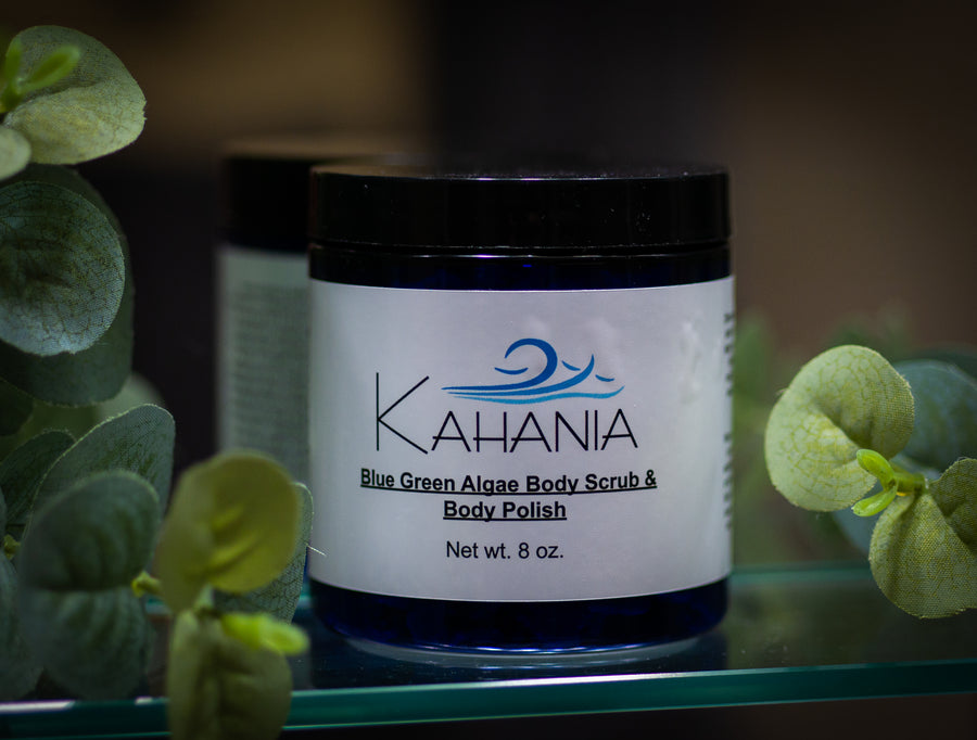 Blue Green Algae Body Polish - Kahania Natural