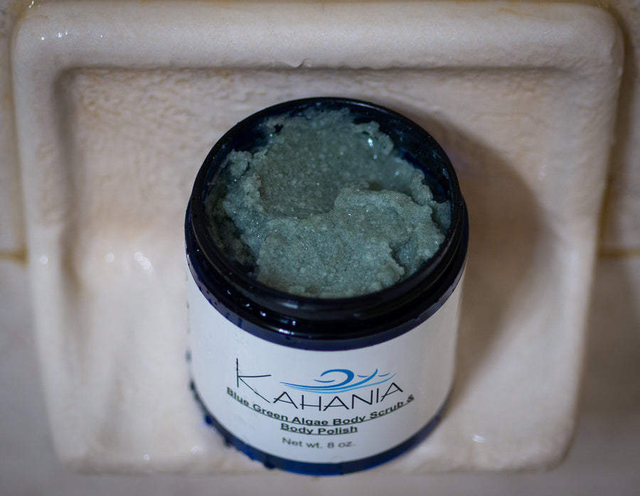 Blue Green Algae Body Polish - Kahania Natural