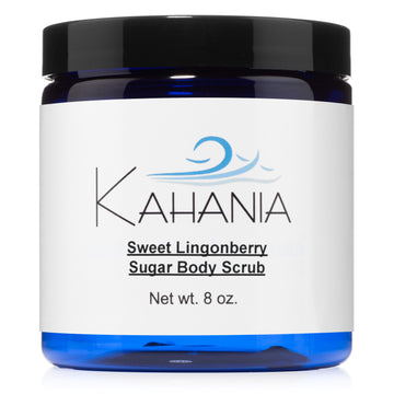 Sweet Lingonberry Sugar Body Scrub - Kahania Natural