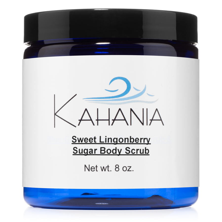 Sweet Lingonberry Sugar Body Scrub - Kahania Natural